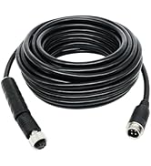 INSEETECH 4 Pin Camera Extension Cable for Backup Camera, Aviation Extension - Waterproof Video P...