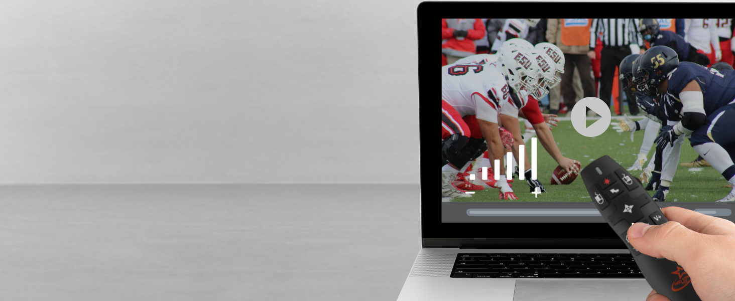 presentation clicker volume