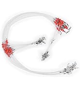 ZASIE Fishing Leaders- Freshwater/Saltwater Fishing Leaders, 10 Pcs Wire Leaders for Fishing Salt...