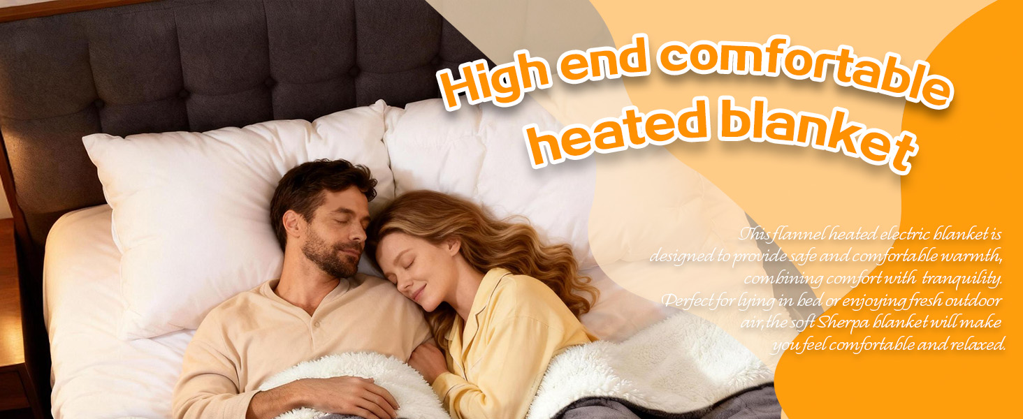 Heated Blanket Queen Size