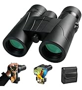 BOSTRON 8x32 Small Binoculars for Adults High Powered Compact Binoculars with Phone Adapter,Shoul...
