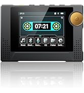 64GB 80s Retro MP3 Player with HD Speaker,MP3 Cassette Nostalgia Player,Dynamic Retro UI,Tape Dri...