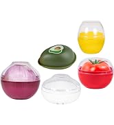 Ortarco Onion Keeper Onion Avocado Saver Tomato Lemon Garlic Storage Containers Reusable Onion Ho...