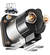 EXOEMTS Heavy Duty 48V Golf Cart Solenoid for Yamaha Drive G22/G29 Electric 2007-up Models, 4 Ter...