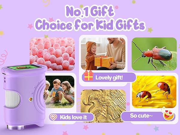 Handheld Digital Microscope for Kids: