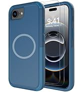 Diverbox for iPhone 16e Case [Compatible with MagSafe] [Shockproof] [Dropproof] [with Screen Prot...