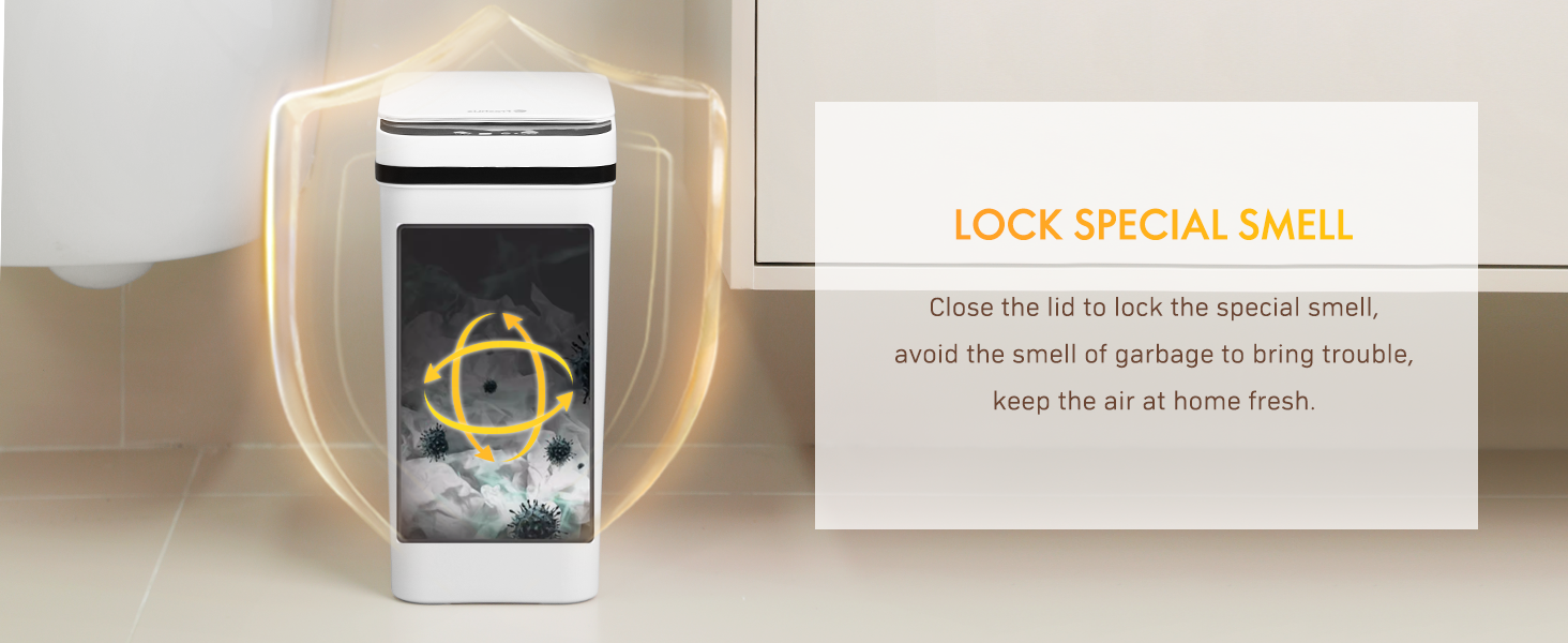 smart trash can