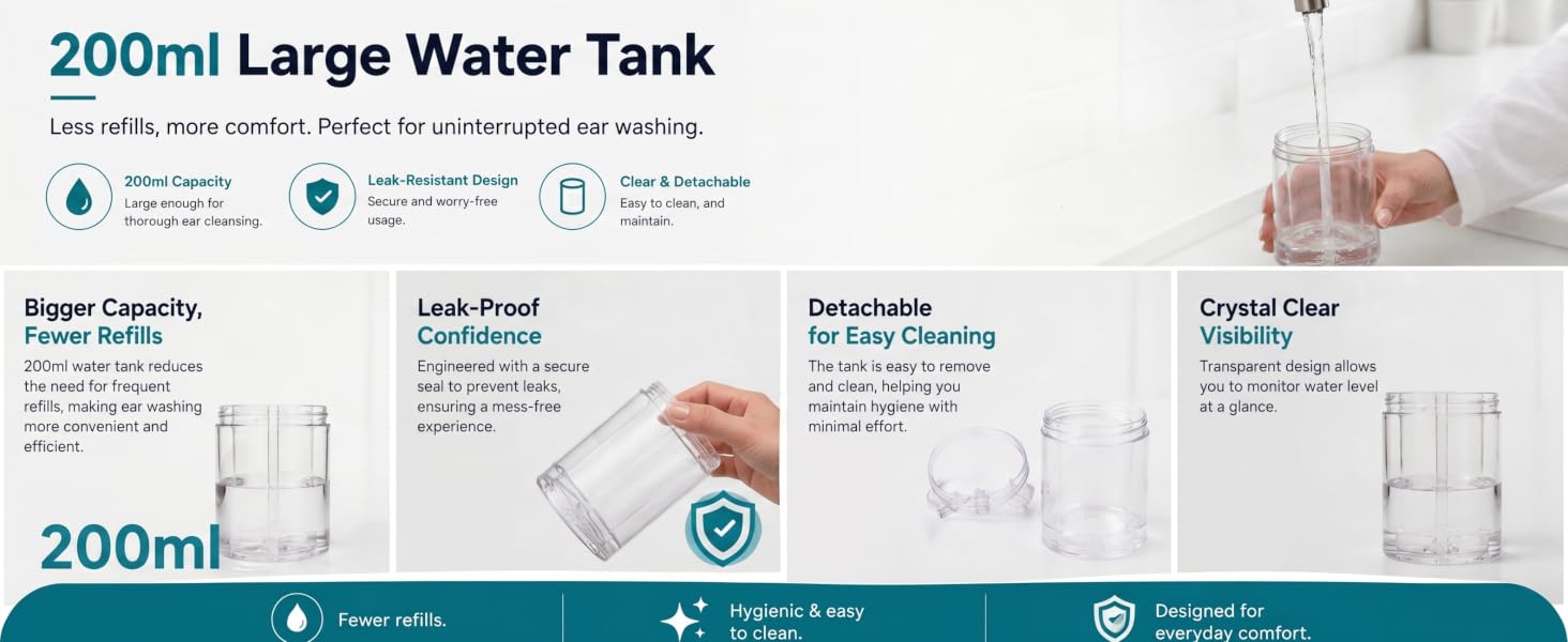 200ml Large Water Tank