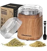 Hermolante Herb Grinder Electric Spice Grinder, 200 w Herb Grinder with Stainless Steel Blade and...