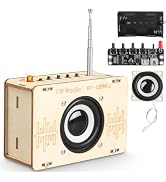 Poraxy Science Kits for Kids Age 8-12 12-14, STEM Kits 8-10, Build Your Own FM Radio Kit, Electro...