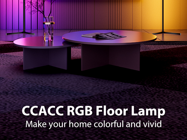 Corner Floor Lamp with Triangle Base