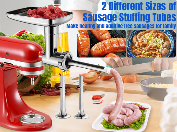 meat grinder for kitchenaid mixer