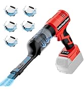 YEX-BUR Cordless Handheld Vacuum for Milwaukee 18V Battery(Tool Only), 240W Powerful Car Vacuum w...