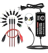 72W Power Supply Adjustable DC 3V ~ 24V Variable Universal Switching AC/DC Adapter Minidodoca AC ...