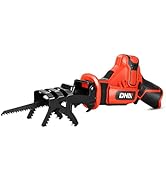 DNA MOTORING TOOLS-00166 12V Cordless Reciprocating Saw w/Blade and Holding bracket, Red (Tool Only)
