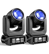 Wiwreenm 150W Moving Head Light Rotating 18 Prism Spot Stage Light, 8 GOBO 8 Colors Professional ...