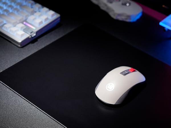 Keyporia Hard Glass Gaming Mouse Pad