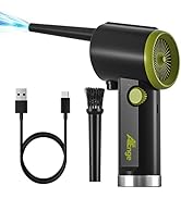 Compressed Air Duster, 41000 RPM Electric Air Duster, Handheld Cordless Air Duster, Stepless Spee...