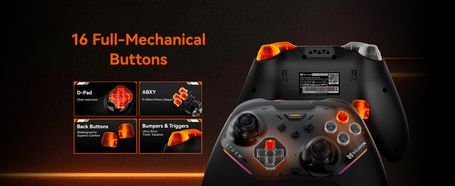wireless controller;game controller;switch 2 controller;switch controllers;steam controller