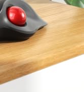 Ergonomic Wireless Trackball Red