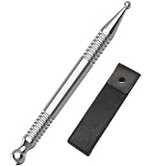 Acupuncture Pen, Stainless Steel Deep Tissue Massage Pen- Manual Acupressure Massage Pen for Full...