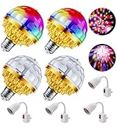 LED Plug in Disco Ball Light