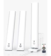 Yiliaw 3-Pack LED Under Cabinet Lighting, Rechargeable Wireless with Charging Station, 9" Motion ...