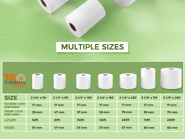 TK Thermal King Paper