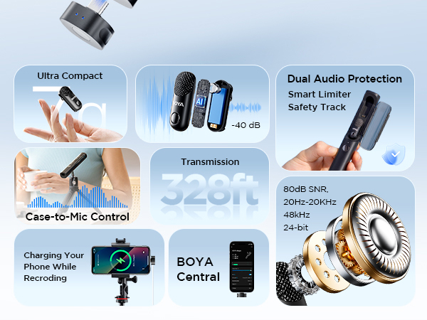 BOYA Magic wireless microphone