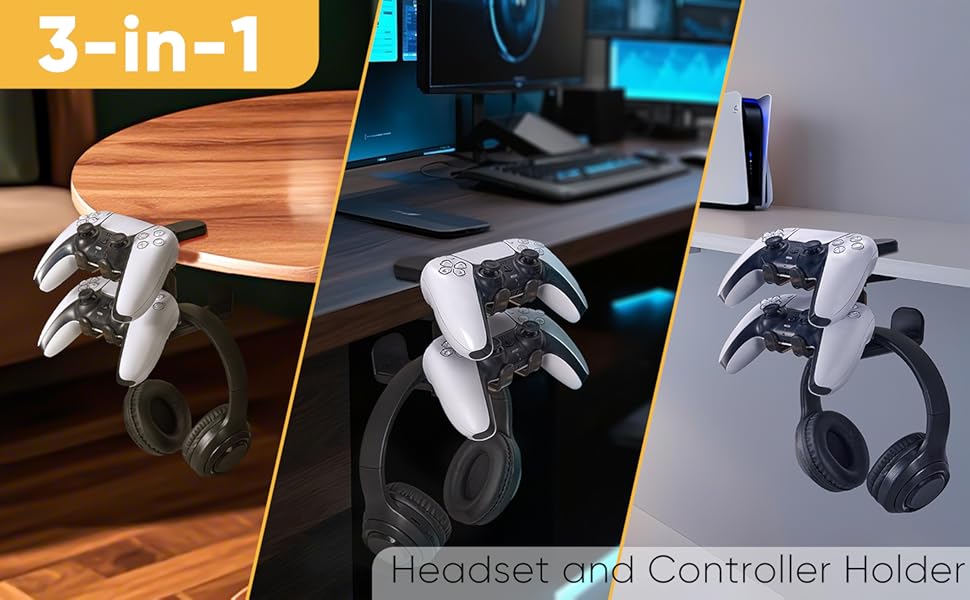 headphone and controller stand