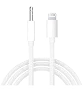 Aux Cord for iPhone,[Apple MFi Certified] Lightning to 3.5 mm AUX Cable for Car Stereo, Speaker, ...