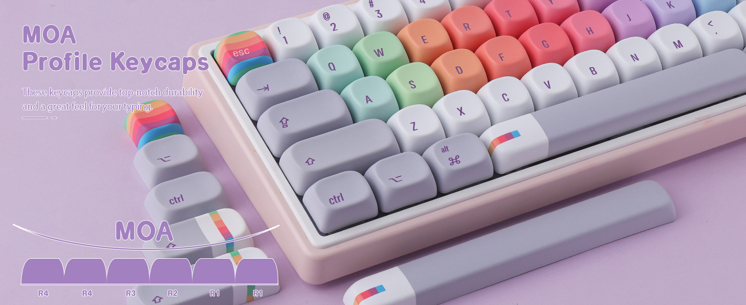 MOA Profile keycaps set