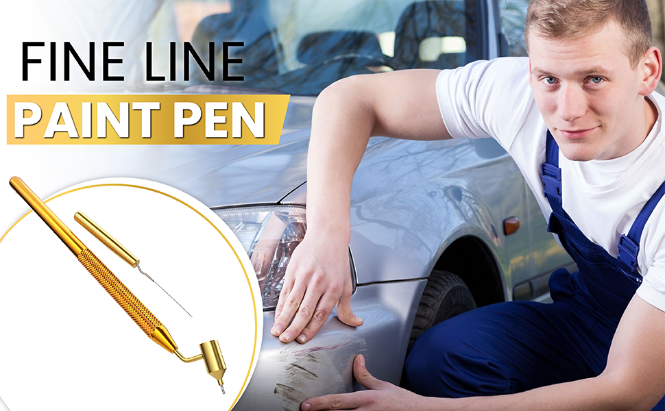 fine line paint pen scratch repair