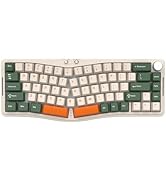 ATTACK SHARK AKS068PRO Wireless Mechanical Gaming Keyboard 65% Alice Layout Hot-swap Gasket with ...