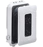 TAYMAC ML500W Single-Gang Mount 16-in-1 Flat Nonmetallic Weatherproof Vertical/Horizontal, 1-Pack...