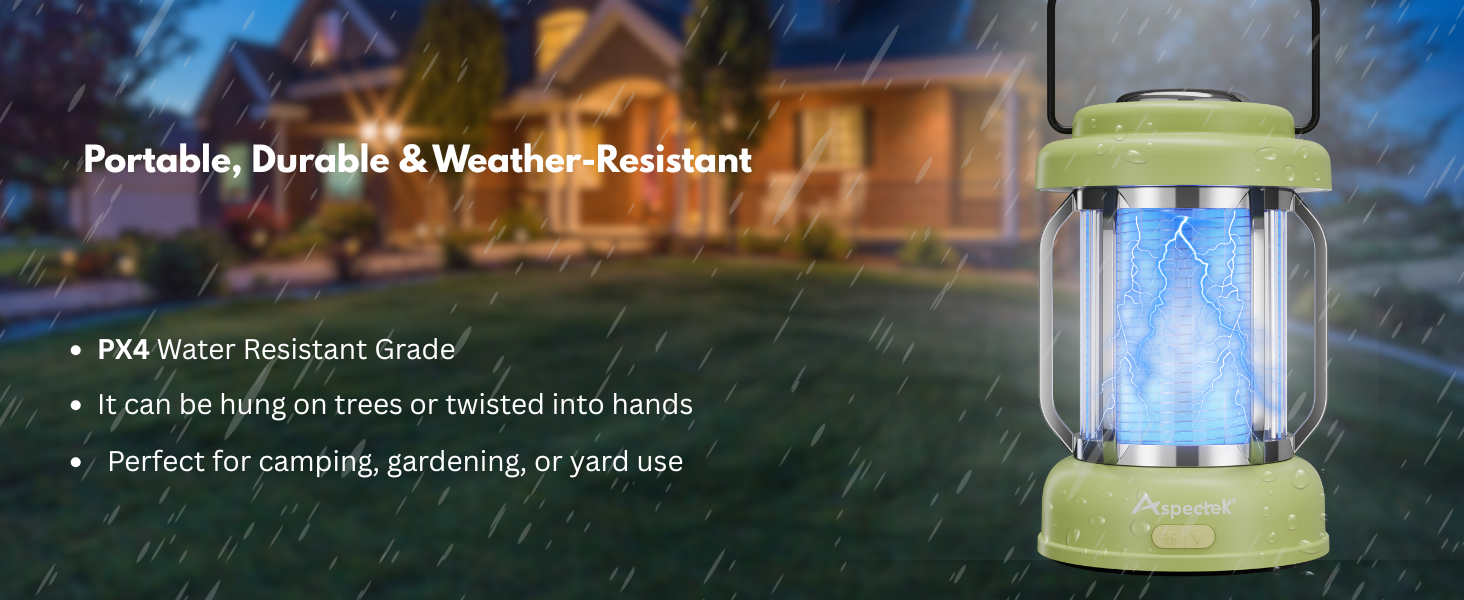 aspectek waterproof bug zapper