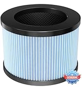 POMORON OFFICIAL MJ012H Replacement Filter, 4-Stage Filtration, High Efficiency HEPA Filter, Acti...