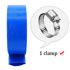 pvc hose with clamp