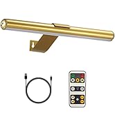 MIOBLUE Rechargeable Picture Lights with Remote,Full Metal Painting Light Display LED Battery Lam...