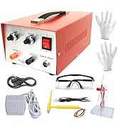 30A Jewelry Spot Welder Machine, Handheld Jewelry Spot Welder for Gold, Silver, Platinum, K Gold,...