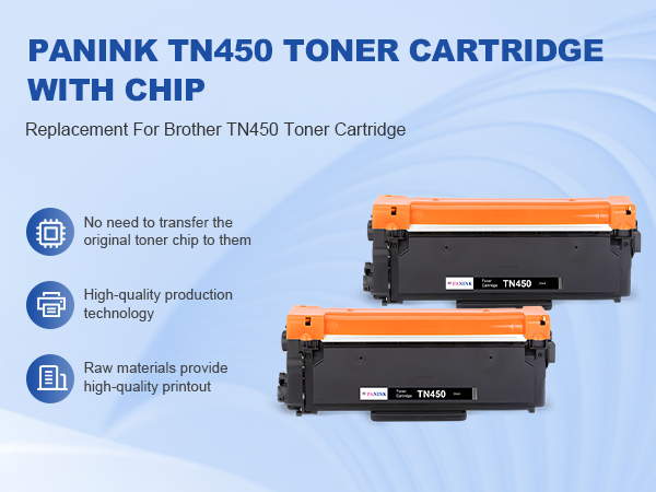 TN450 Black Toner Cartridges