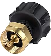 GASPRO Propane Refill Adapter, Fill 1 Pound Bottles from 20lb Tank, Easy to Use, Solid Brass