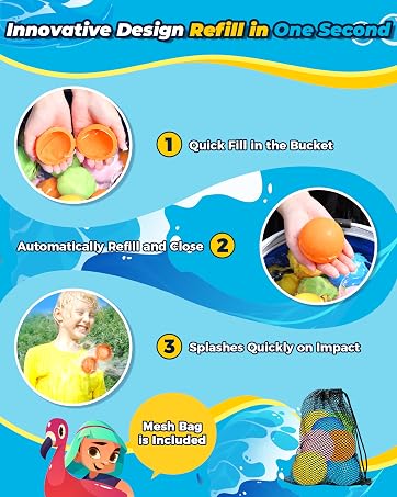 magnet water balloons reusable