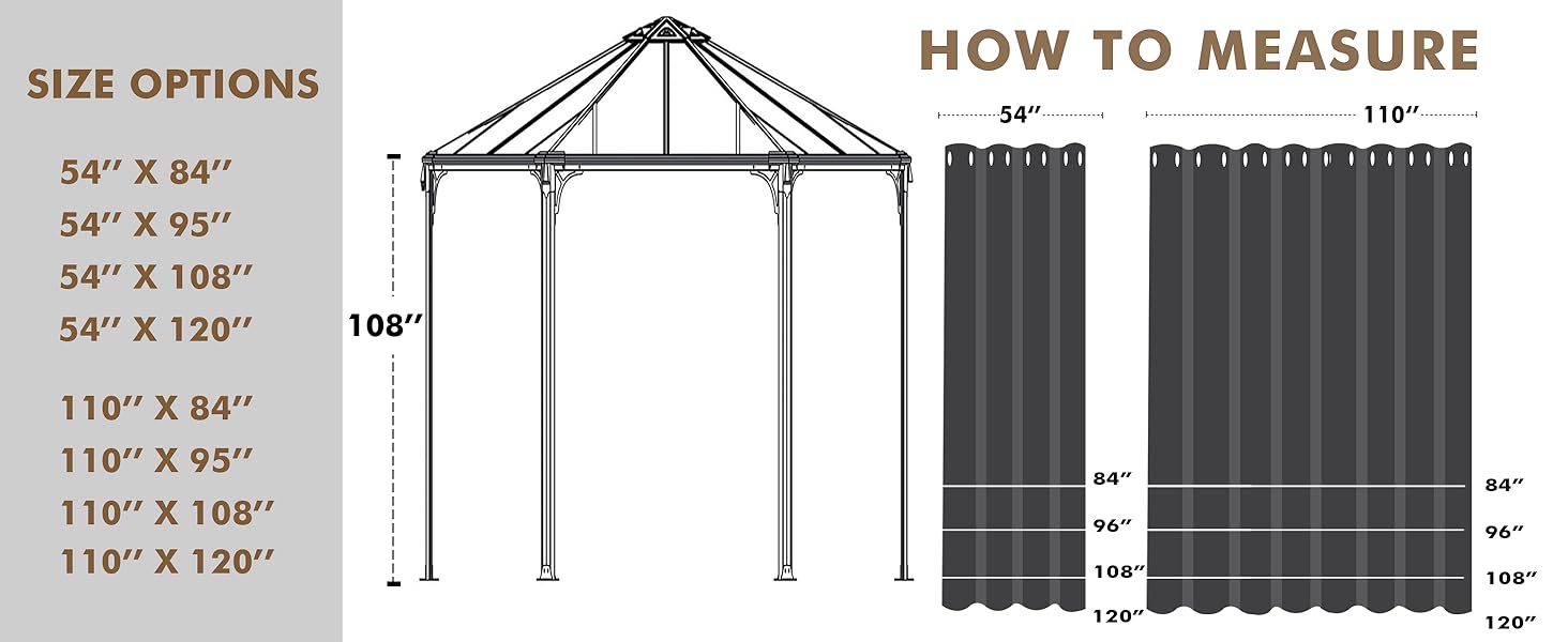 outdoor curtains