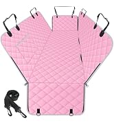 NECKORY Waterproof Dog Car Seat Cover for Back Seat - Durable, Scratch Proof Pet Hammock with Non...
