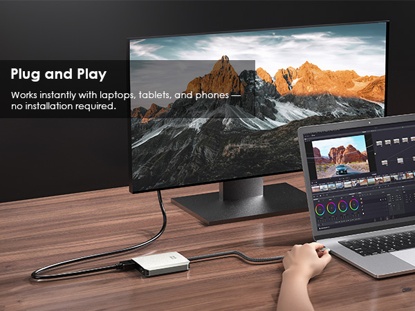 usb c to dual hdmi adapter