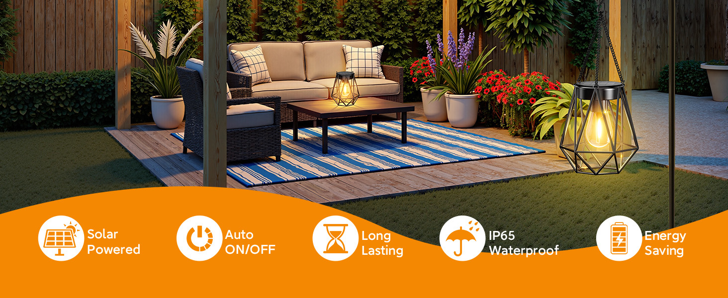 outdoor solar lanterns