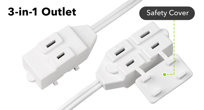 BN-LINK indoor extension cord