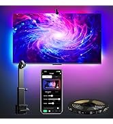 CCILAND TV LED Backlight with Camera for 55-65 inch Screens, 13Ft LED Strip Lights Sync to Screen...