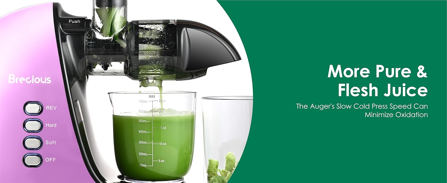 juicer more pure flesh juice